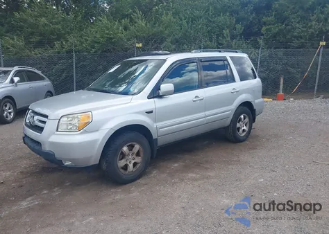 2006 Honda Pilot Ex-L from USA, damaged, VIN 2HKYF18656H507472